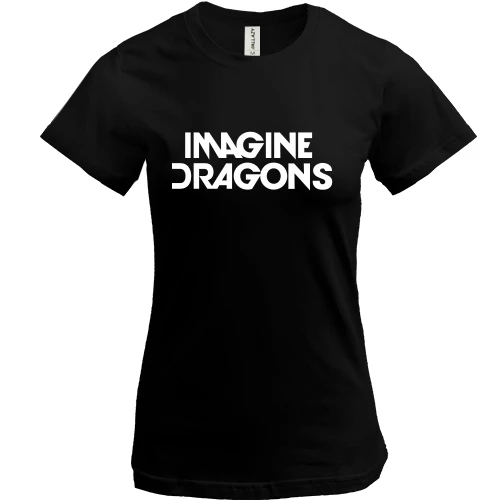 Жіноча футболка, Чорний, Imagine Dragons