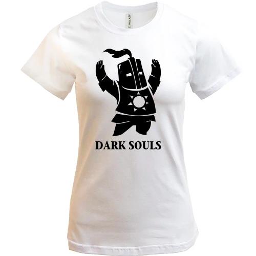 Женская футболка, Синий, Dark Souls