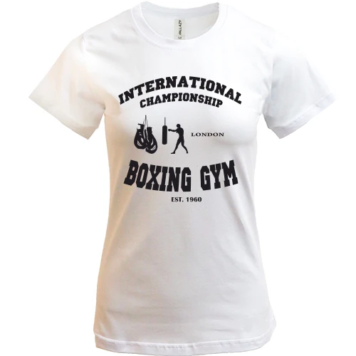 Женская футболка Boxing GYM