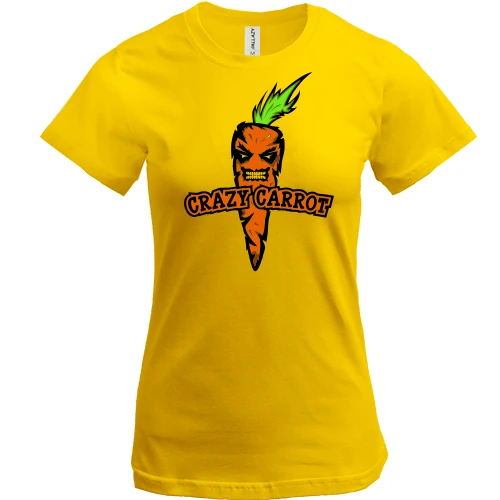 Жіноча футболка, Жовтий, Crazy Carrot (2)