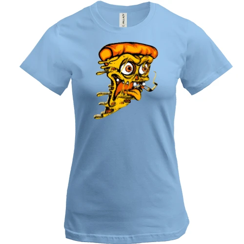 Жіноча футболка Crazy Pizza
