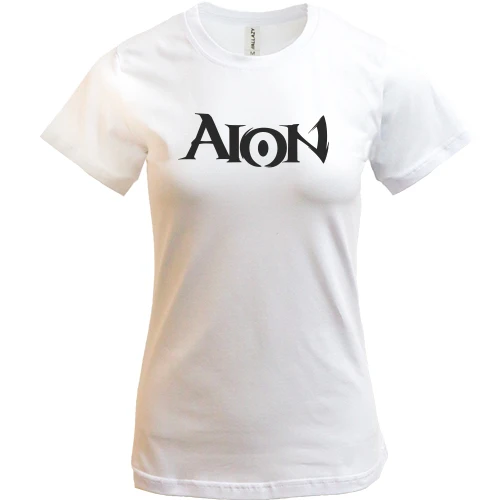 Женская футболка, Белый, Aion
