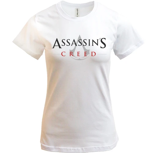 Женская футболка, Белый, Assassin's CREED