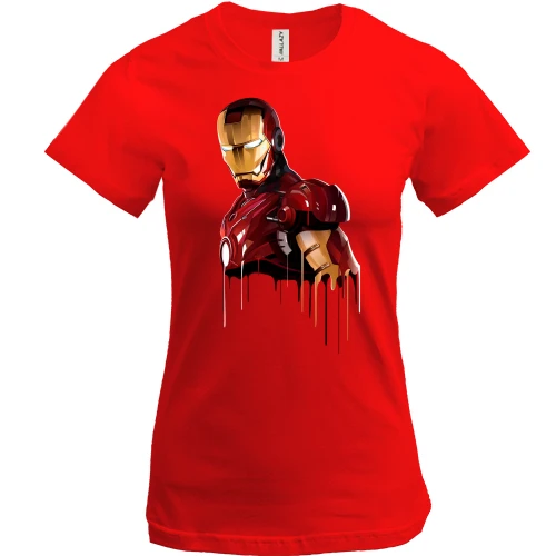Женская футболка Iron Man