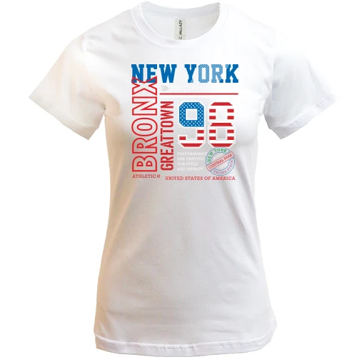 Женская футболка New York 98