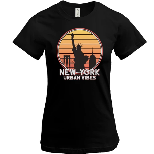 Женская футболка New York Urban Vibes