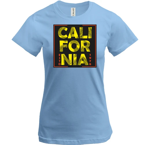Жіноча футболка California Estd 1978