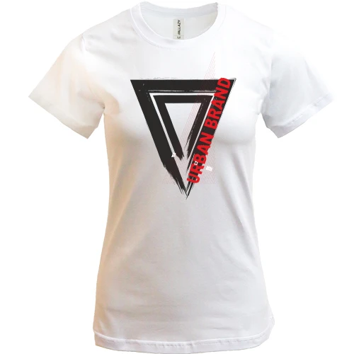 Женская футболка, Белый, Urban Brand