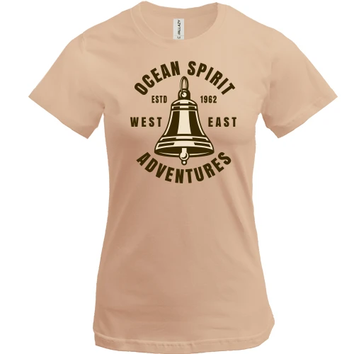 Женская футболка, Синий, Ocean Spirit Adventures