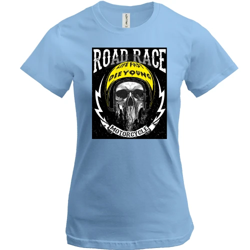 Женская футболка Road Race