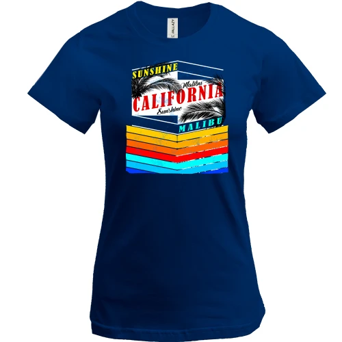 Жіноча футболка Sunshine California Malibu