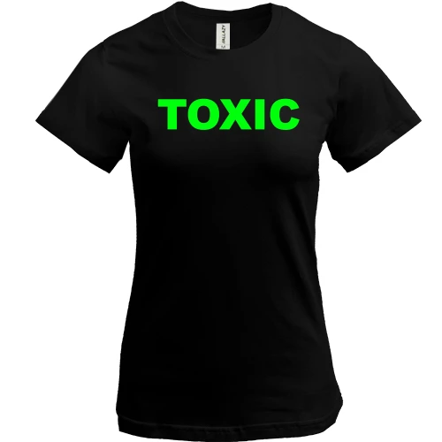Женская футболка TOXIC