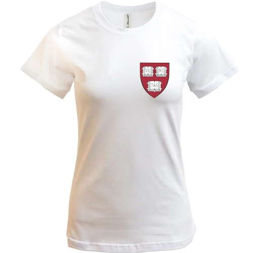 Женская футболка Harvard logo mini