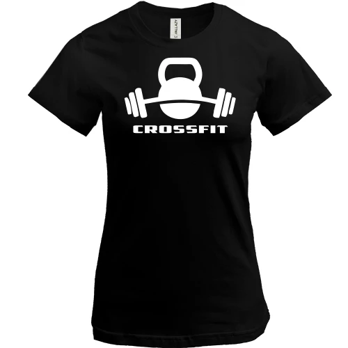 Жіноча футболка, Чорний, Crossfit 2