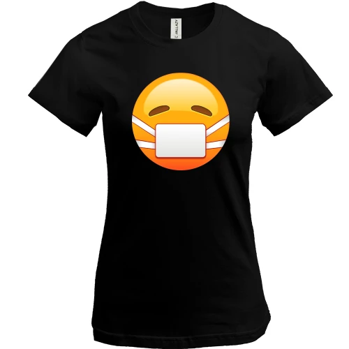 Жіноча футболка Mask emoticon