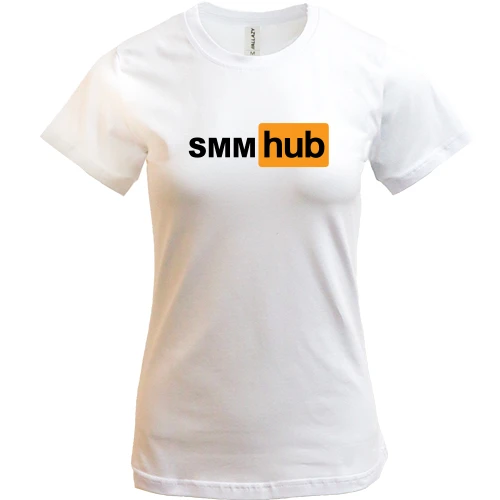 Жіноча футболка "SmmHub"