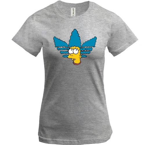 Женская футболка Marge Simpson Adidas