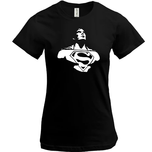 Женская футболка Super Man art