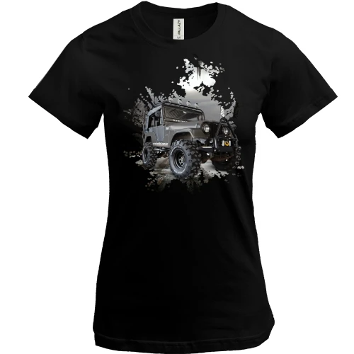 Женская футболка Jeep Wrangler