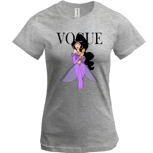 Жіноча футболка, Сірий меланж, VOGUE Jasmine
