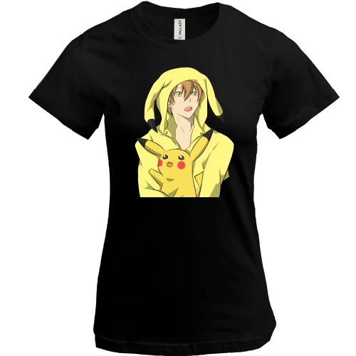 Жіноча футболка Pikachu boy