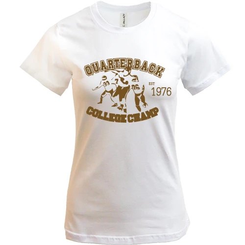 Женская футболка College champ