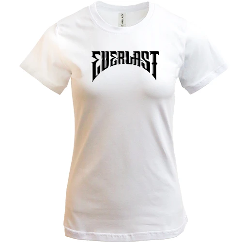 Жіноча футболка, Білий, EVERLAST.