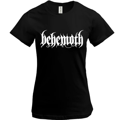 Жіноча футболка, Чорний, Behemoth