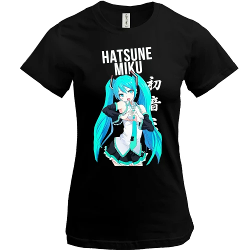 Женская футболка Hatsune Miku