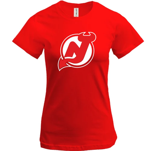 Жіноча футболка, чорний, New Jersey Devils