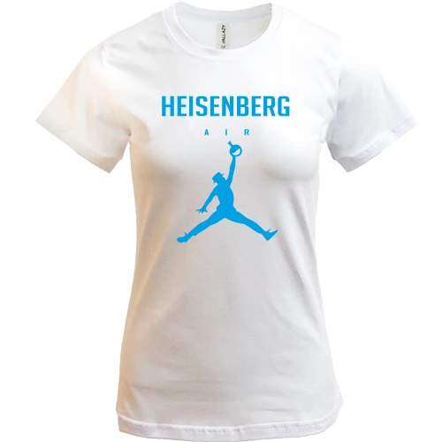 Женская футболка, Белый, Heisenrerg air