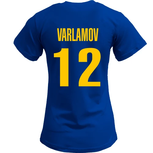 Жіноча футболка Сергій Варламов (збірна України)