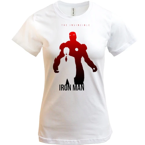 Жіноча футболка The Invincible Iron Man