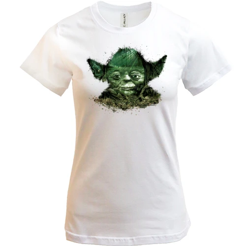 Женская футболка Star Wars Identities (Yoda)