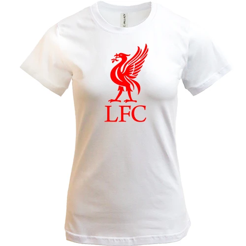 Жіноча футболка, червоний, LFC