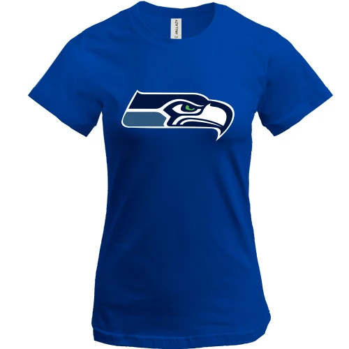 Жіноча футболка, синій, Seattle Seahawks