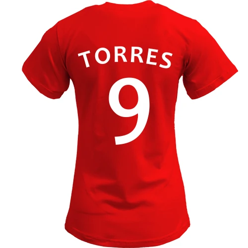 Жіноча футболка, червоний, Torres (CHELSEA)