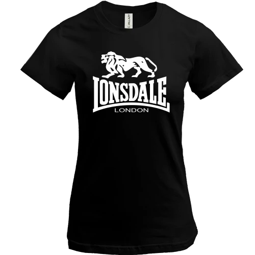 Женская футболка, Черный, Lonsdale
