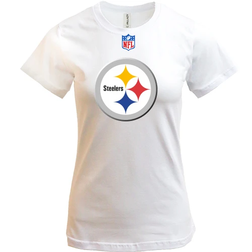 Женская футболка Pittsburgh Steelers