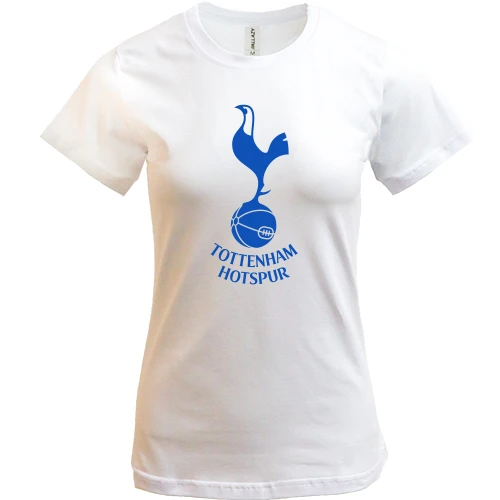 Женская футболка, Белый, Tottenham