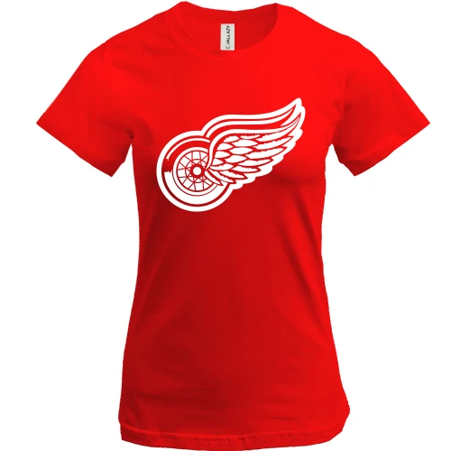Женская футболка Detroit Red Wings