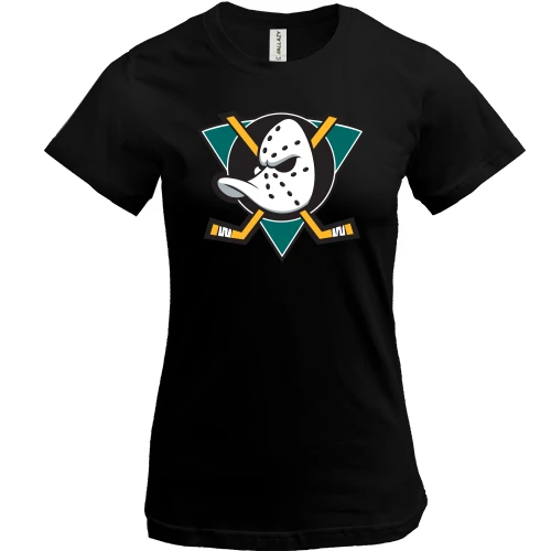 Женская футболка Anaheim Ducks (2)