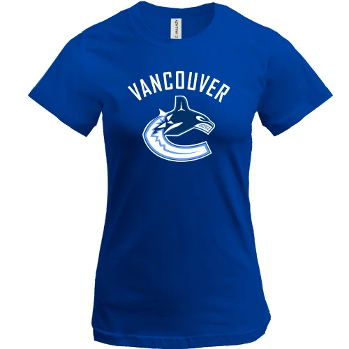 Жіноча футболка Vancouver Canucks