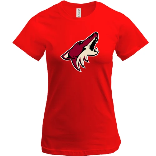 Женская футболка Phoenix Coyotes