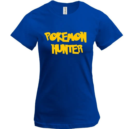 Женская футболка Pokemon hunter