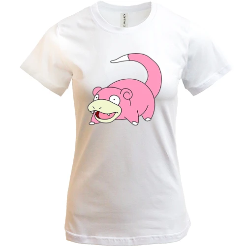 Жіноча футболка зі Слоупоком (Slowpoke)