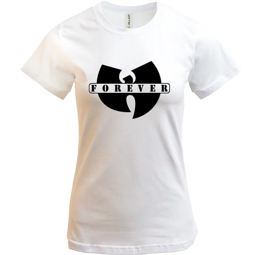 Женская футболка, Белый, Wu-Tang Forever