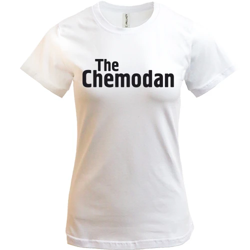 Жіноча футболка, Білий, Chemodan