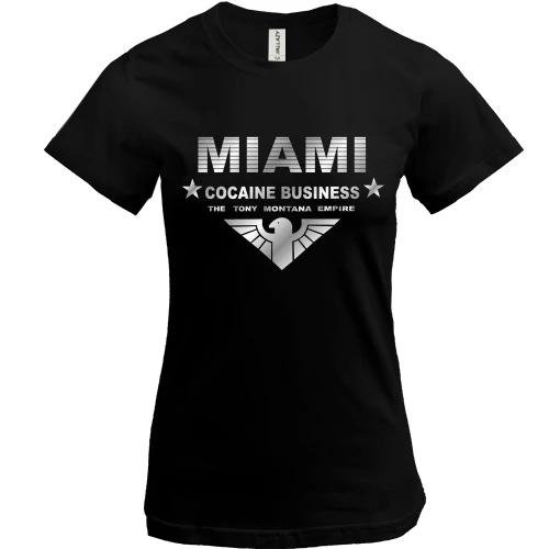 Женская футболка Miami - The Tony Montana empire