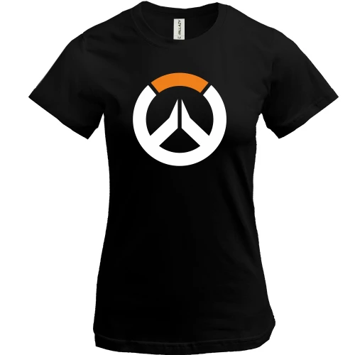 Женская футболка, Черный, Overwatch